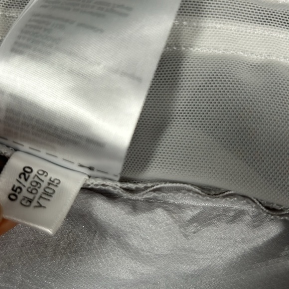 Adidas Hooded Training Dress Jacket, Gray Cloud, Size XS - Picture 14 of 14